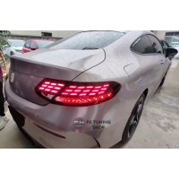 MERCEDES BENZ W205 C COUPE FACELİFT LED STOP Kırmızı Renk