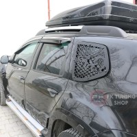 Dacia Duster Metal Kelebek Cam Jaluzisi 2010-2017