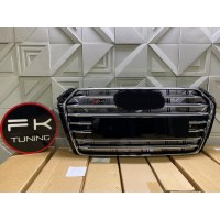 Audi A4 B9 S4 Ön Panjur Seti 2016-2019 Pianoblack 