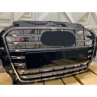 Audi A3 S3 Ön Panjur Seti 8V 2013-2016 Pianoblack