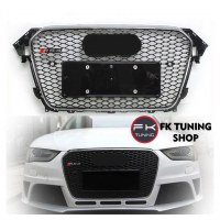 Audi A4 B8 FL RS4 Ön Panjur Seti Krom Çerçeve ( 2012-2015 )