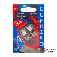  Photon T10 Kırmızı Blister PH7020 R B2 Led Ampul