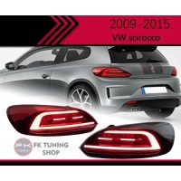 Volkswagen Scirocco 2009-2015 Uyumlu Makyajlı Dizayn Led Stop Seti
