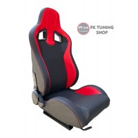 Sparco Model Spor Koltuk Yarış Koltuğu 2 Adet Kırmızı - Siyah Renk Deri