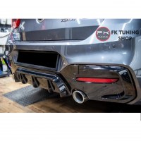 Bmw F20 Lci Arka Difüzör Sağ Sol Tek Çıkışlı 2015-2018 M technic uyumlu