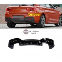 Bmw F20 Lci Arka Difüzör Sağ Sol Çift Çıkışlı 2015-2018 M technic uyumlu