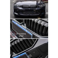 Bmw G20 LCİ 3 Serisi 2022 ve üz M3 Dizayn Ledli Ön Panjur Seti Pianoblack