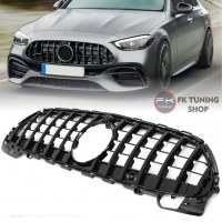 Mercedes Benz W206 Gtr Ön Panjur C Serisi Full Pianoblack Renk 2021 ve üzeri AMG Uyumlu