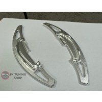 Bmw Grubu M3 Dizayn F1 Paddle Shift Vites Kolu Kulakçık Gümüş Gri Renk