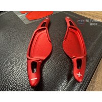 Bmw G30 G20 X3 X4 M5 7 Seri F1 Paddle Shift Vites Kolu Kulakçık Kırmızı Renk