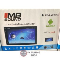 MB SOUND CARPLAY DOUBLE TEYP MULTİMEDYA UNİVERSAL 7 İNÇ 1 GB RAM - 16 GB HAFIZA