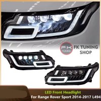 Range Rover Sport L494 2013-2027 uyumlu Led Ön Far Seti 4 Lens 