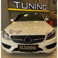 MERCEDES BENZ W205 DİAMOND PANJUR C SERİSİ (2014-2018) Pianoblack