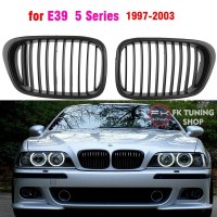 Bmw E39 Ön Panjur Seti Böbrek Tek Çizgi Pianoblack 1996-2003 5 Serisi