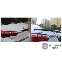 Toyota Corolla Arka Spoyler Oem Dizayn (2012-2019) Pianoblack Boyalı-Plastik