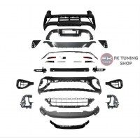 Volkswagen T-roc 2019-2021 uyumlu 2022 R Görünüm Bodykit Seti (egzoz ucu dahil