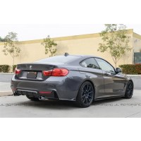 BMW F32-F33-F36 M PERFORMANCE SAĞ SOL TEK ÇIKIŞ DİFÜZÖR (İTHAL-PARLAK SİYAH)