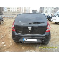 Dacia Sandero Bagaj Alt Krom Çıtası 2007 2012