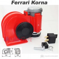 F1 FERRARİ KORNA 12 V HER ARACA UYGUN