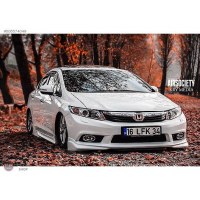 HONDA CİVİC FB7 ÖN TAMPON EKİ 2012 2016 (Polyester-boyasız)