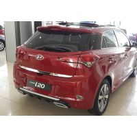 HYUNDAİ İ20 DİFÜZÖR CİFT EGZOZ GORUNUMLU (plastik) 2014-2018