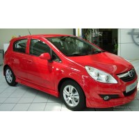 OPEL CORSA D YAN MARŞPİYEL SETİ (polyester-boyasız)