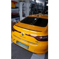 RENAULT MEGANE 4 SEDAN SPOYLER İNCE MODEL (polyester-boyasız)