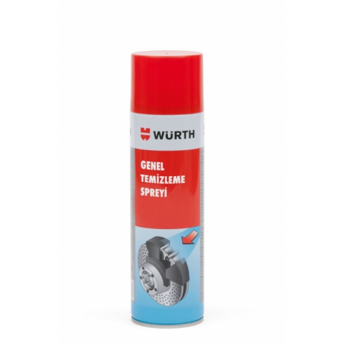 WÜRTH GENEL TEMİZLİK SPREYİ 500 ml. (balata spreyi