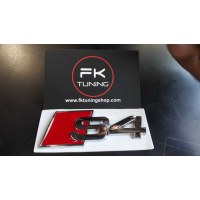 AUDİ S4 KROM LOGO (YAPIŞTIRMALI)