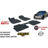 Bmw E90 3D Havuzlu Oto Paspas Seti Perflex Marka 2006-2012