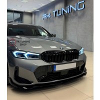 Bmw G20 Lci Ön Tampon Eki Lip (Pianoblack Renk - İthal Plastik MODEL 3 2022 ve Üzeri)
