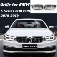 BMW G30 DİAMOND ÖN PANJUR BÖBREK 5 SERİSİ (2017-2020) Krom çerçeve