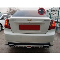 CHEVROLET LACETTİ DİFÜZÖR ÇİFT EGZOZ GÖRÜNÜMLÜ (gri detaylı)