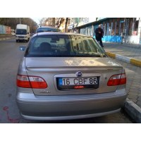 FİAT ALBEA SPOYLER BAGAJ ÜSTÜ (polyester/boyasız)