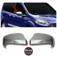 FORD COURİER KROM AYNA KAPAĞI 2017 ve üzeri (plastik)