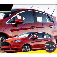 Ford Fiesta Krom Cam Çıtası Çevirme Tam Tur (2009-2017)