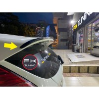 FORD FİESTA SPOYLER ÇITA(esnek plastik-parlak siyah