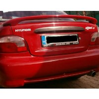 HYUNDAİ ACCENT SPOYLER YUMURTA KASA IŞIKLI (polyester-boyasız)