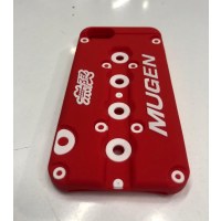 İPHONE 6s plus TELEFON KILIFI 3D SİLİKON MUGEN LOGOLU KIRMIZI