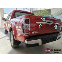 ISUZU D-MAX BAGAJ AÇMA ÇEVRE KROM KAPLAMASI 2018-2020