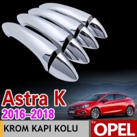 OPEL ASTRA K KROM KAPI KOLU PASLANMAZ ÇELİK 4 KAPI (2015-ÜZERİ)