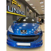 PEUGEOT 207 ÖN TAMPON EKİ 2006-2009 (polyester-boyasız