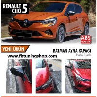 RENAULT CLİO 5 AYNA KAPAĞI YARASA AYNA KAPAĞI 2020 ve üzeri (pianoblack