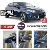 RENAULT MEGANE 3 AYNA KAPAĞI YARASA AYNA KAPAĞI 2008-2016 (pianoblack