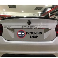Renault Symbol Spoyler Yarasa Model 2017 ve üzeri (plastik-boyasız
