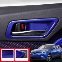 Toyota C-hr İç Kapı Kolu Kaplaması Mavi Renk