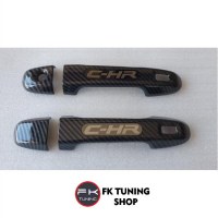 Toyota C-hr Kapı Kolu Karbon Kaplama Smart Key 2 Adet