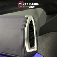 Toyota C-hr Üst Havalandırma Menfez Kaplaması Gümüş Gri Renk 