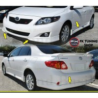 TOYOTA COROLLA BODY KİT makyajsız kasa (polyester-boyasız)