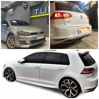 Volkswagen Golf 7 Body Kit Seti (plastik-boyasız) 2012-2017
